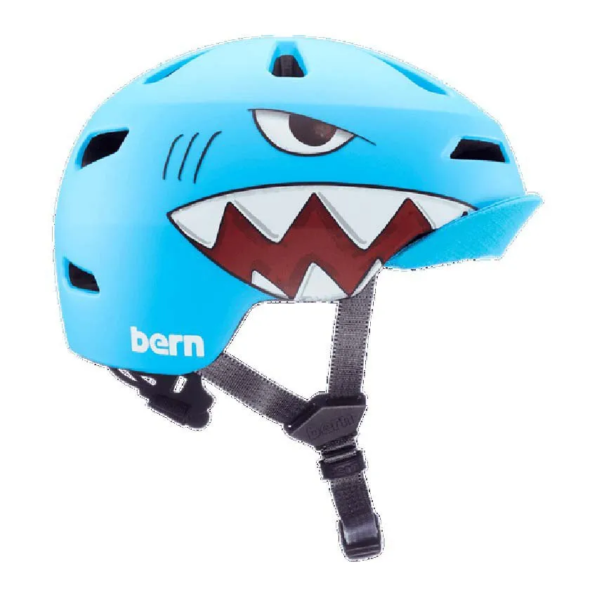 Bern Nino 2.0 Byhjelm Refurbished, Matt shark bite Bern Nino 2.0 Byhjelm Refurbished, Matt shark bite