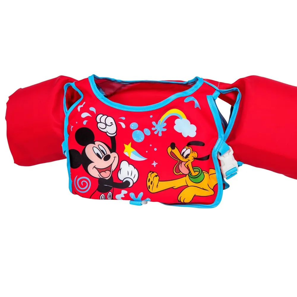 Bestway 09103 Disney Mickey Mouse Svømmevest unisex, Multicolour, 3-6Y