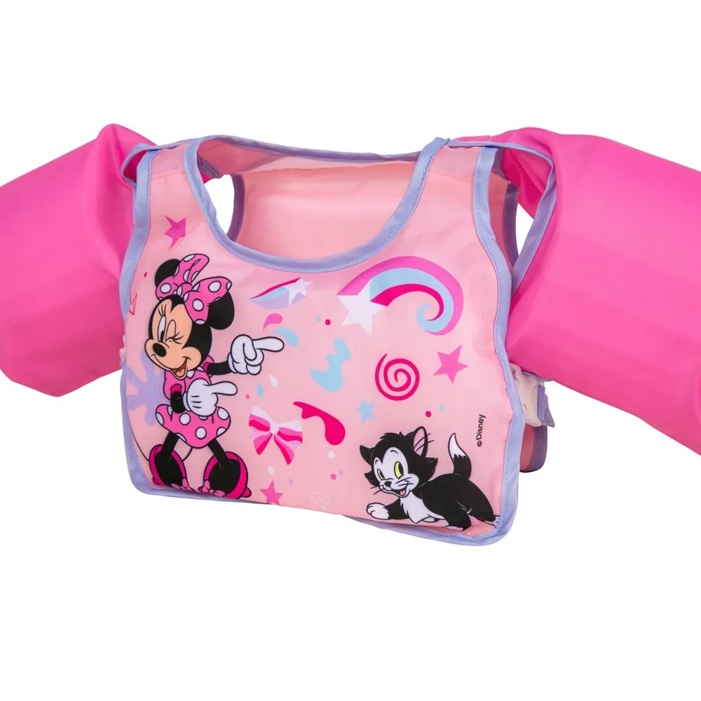 Bestway 09106 Disney Minnie Svømmevest unisex, Multicolour, 3-6Y