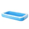 Bestway 305x183x46 Cm Rektangulært Oppblåsbart Basseng unisex, Blue / white, 850L