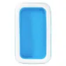 Bestway 305x183x46 Cm Rektangulært Oppblåsbart Basseng unisex, Blue / white, 850L