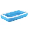 Bestway 305x183x46 Cm Rektangulært Oppblåsbart Basseng unisex, Blue / white, 850L
