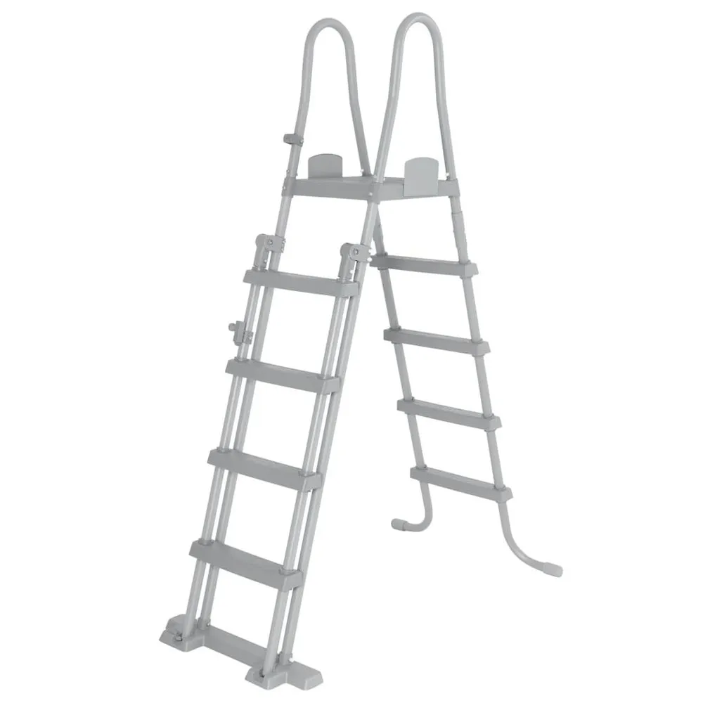 Bestway 4 Trinns Sikkerhetsbassengstiger 132 Cm unisex, Black, One Size Bestway 4 Trinns Sikkerhetsbassengstiger 132 Cm unisex, Black, One Size
