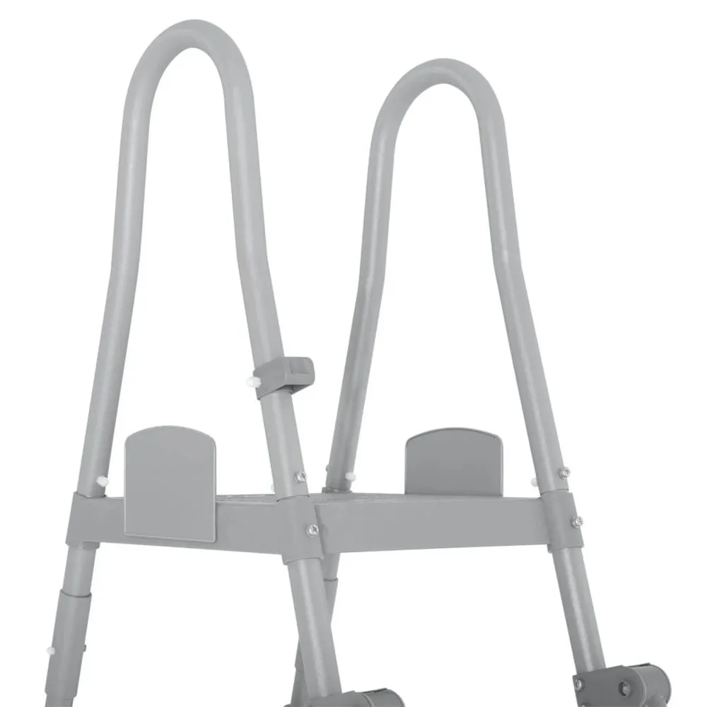Bestway 4 Trinns Sikkerhetsbassengstiger 132 Cm unisex, Black, One Size Bestway 4 Trinns Sikkerhetsbassengstiger 132 Cm unisex, Black, One Size