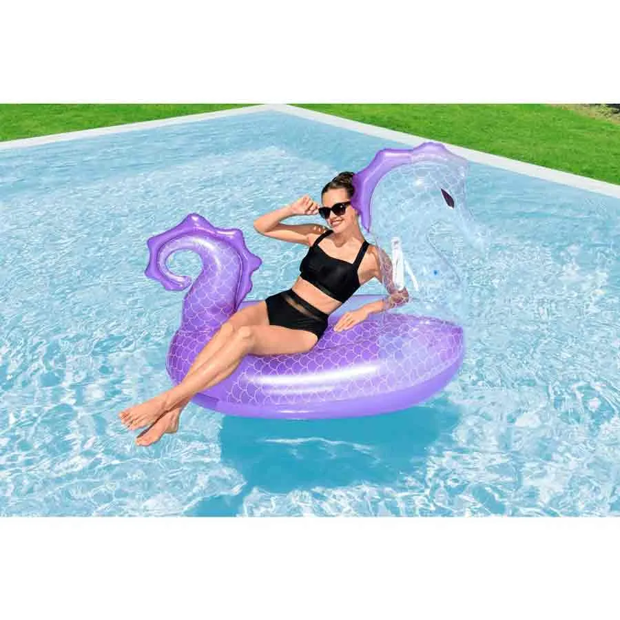 Bestway 41505 Sea Horse 170x120 Cm Luftmadrass For Basseng unisex, Multicolour, 170 x 120cm Bestway 41505 Sea Horse 170x120 Cm Luftmadrass For Basseng unisex, Multicolour, 170 x 120cm