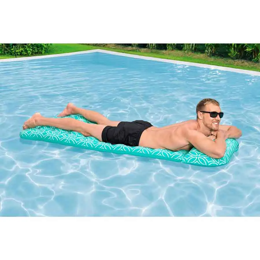 Bestway 43550 Confort Plus Luftmadrass For Basseng unisex, Blue, 198 x 74cm