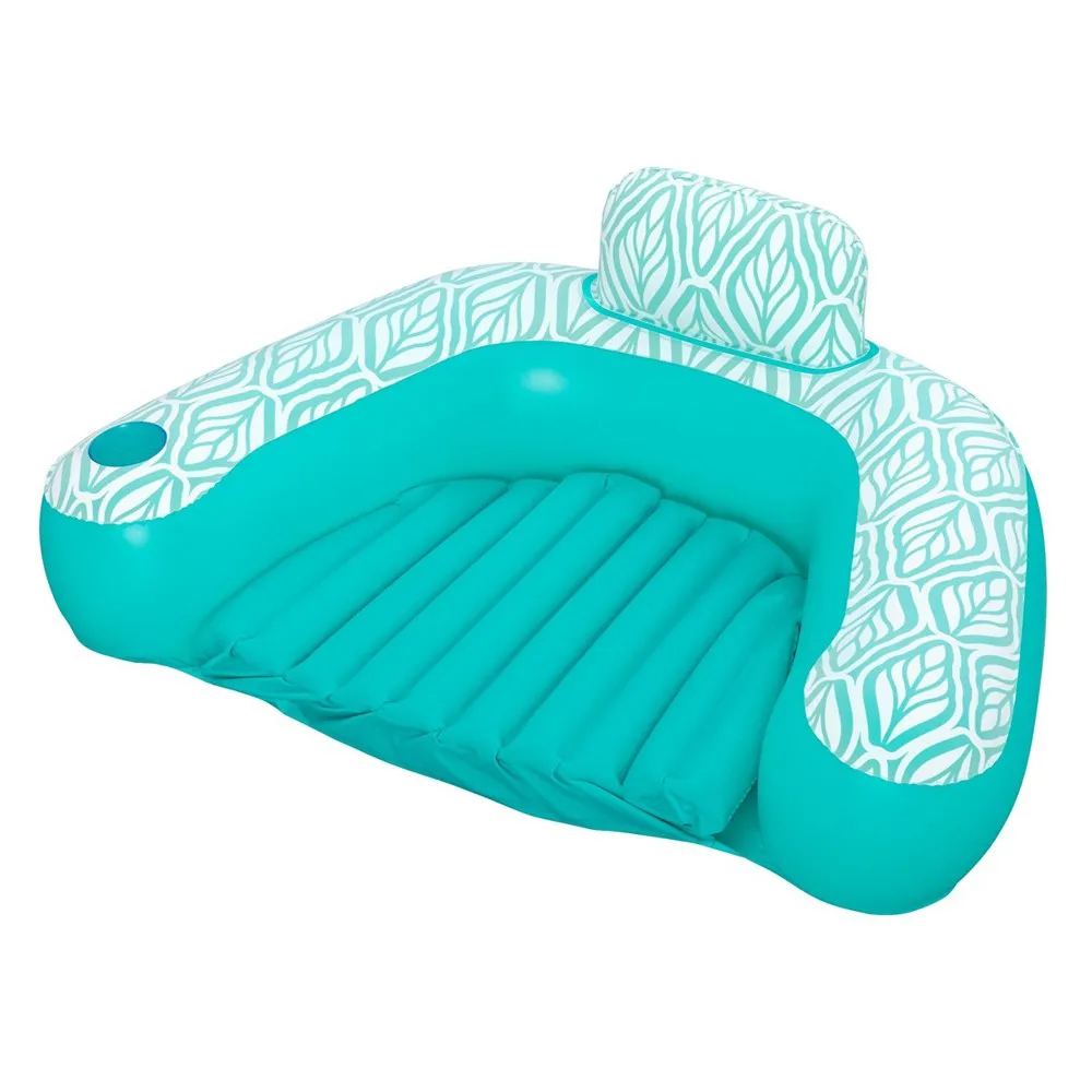 Bestway 43719 Confort Plus Oppblåsbar Lenestol-solseng unisex, 145 x 120cm