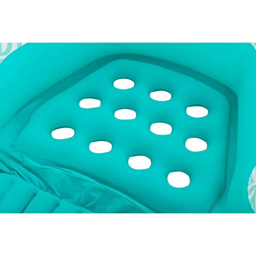 Bestway 43719 Confort Plus Oppblåsbar Lenestol-solseng unisex, 145 x 120cm