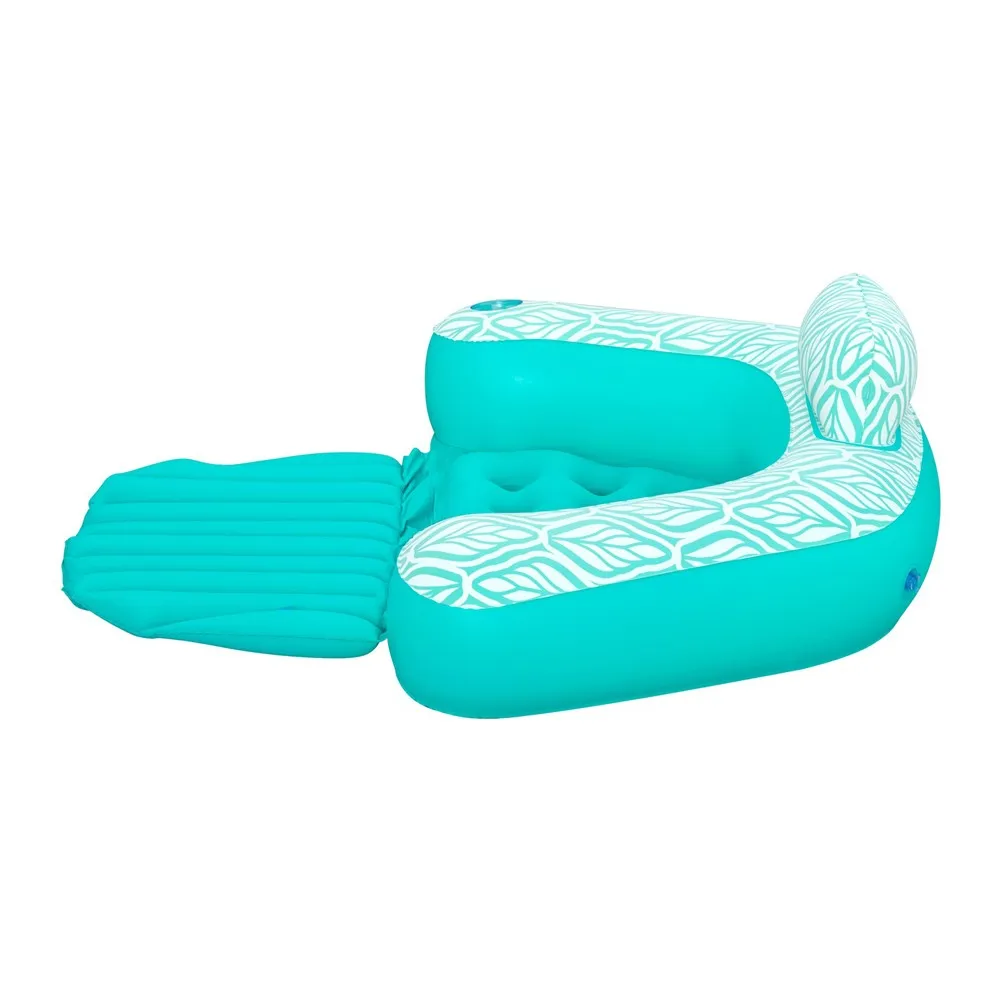 Bestway 43719 Confort Plus Oppblåsbar Lenestol-solseng unisex, 145 x 120cm