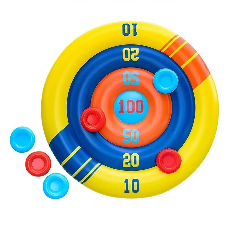 Bestway 52566 Oppblåsbar Flytende Mål unisex, Multicolor, 140cm