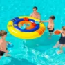 Bestway 52566 Oppblåsbar Flytende Mål unisex, Multicolor, 140cm