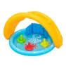 Bestway 52568 Lil´seashapes Skyggelagt Barnebasseng 112x89x76 Cm unisex, Multicolour, 112 x 86 x 76cm