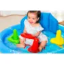 Bestway 52568 Lil´seashapes Skyggelagt Barnebasseng 112x89x76 Cm unisex, Multicolour, 112 x 86 x 76cm