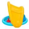 Bestway 52568 Lil´seashapes Skyggelagt Barnebasseng 112x89x76 Cm unisex, Multicolour, 112 x 86 x 76cm
