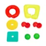 Bestway 52573 Oppblåsbar Læringsbord unisex, Multicolor, 76 x 76 x 88cm