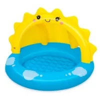 Bestway 52637 Solfylte Dager Skyggelagt Barnebasseng unisex Bestway 52637 Solfylte Dager Skyggelagt Barnebasseng unisex