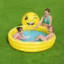 Bestway 53081 Rund Oppblåsbar Basseng unisex, Yellow / blue, 165 x 144 x 69cm