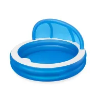 Bestway 54337 Liters Rundt Oppblåsbart Basseng Med Parasoll unisex Bestway 54337 Liters Rundt Oppblåsbart Basseng Med Parasoll unisex