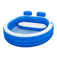 Bestway 54422 Splash Paradise 231x219x79 Cm Rund Oppblåsbar Basseng unisex Bestway 54422 Splash Paradise 231x219x79 Cm Rund Oppblåsbar Basseng unisex