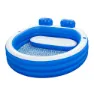 Bestway 54422 Splash Paradise 231x219x79 Cm Rund Oppblåsbar Basseng unisex, Royal / white, 231 x 219 x 79