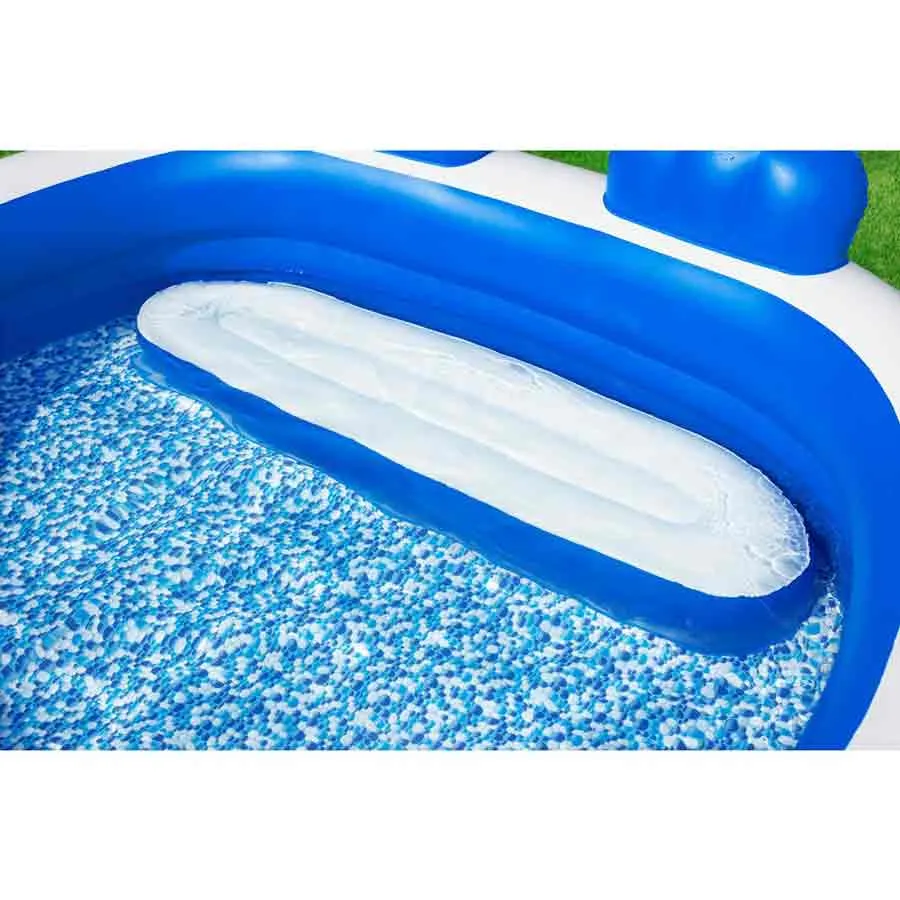 Bestway 54422 Splash Paradise 231x219x79 Cm Rund Oppblåsbar Basseng unisex, Royal / white, 231 x 219 x 79 Bestway 54422 Splash Paradise 231x219x79 Cm Rund Oppblåsbar Basseng unisex, Royal / white, 231 x 219 x 79