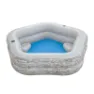 Bestway 54423 Oppblåsbar Basseng unisex, Grey / blue, 213 x 119 x 61cm