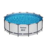 Bestway 5612x Steel Pro Max Ø427x122cm Rundt Rørbasseng Bestway 5612x Steel Pro Max Ø427x122cm Rundt Rørbasseng