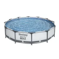 Bestway 56416 Steel Pro Max Ø366x76cm Rundt Rørbasseng Bestway 56416 Steel Pro Max Ø366x76cm Rundt Rørbasseng