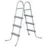 Bestway 56442 Power Steel 404x201x100cm Rektangulært Rørbasseng, Grey / blue, 6478L