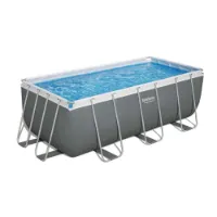 Bestway 56457 Power Steel 412x201x122cm Rektangulært Rørbasseng Bestway 56457 Power Steel 412x201x122cm Rektangulært Rørbasseng