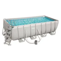 Bestway 56670 Power Steel 488x244x122cm Rektangulært Rørbasseng Bestway 56670 Power Steel 488x244x122cm Rektangulært Rørbasseng