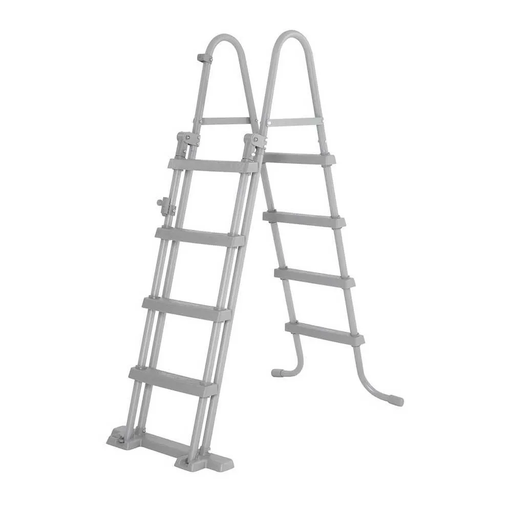 Bestway 56671 Power Steel 488x244x122cm Rektangulært Rørbasseng, Grey / blue, 11532L Bestway 56671 Power Steel 488x244x122cm Rektangulært Rørbasseng, Grey / blue, 11532L