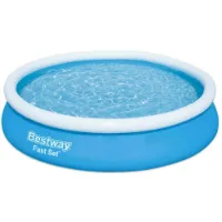 Bestway 57273 Fast Set Ø366x76cm Rund Oppblåsbar Basseng unisex Bestway 57273 Fast Set Ø366x76cm Rund Oppblåsbar Basseng unisex