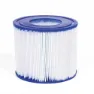 Bestway 57313 Fast Set Rattan Ø457x84cm Rund Oppblåsbar Basseng unisex, Blue, 9677L