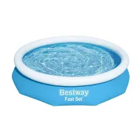 Bestway 57458 Rund Oppblåsbar Basseng unisex Bestway 57458 Rund Oppblåsbar Basseng unisex