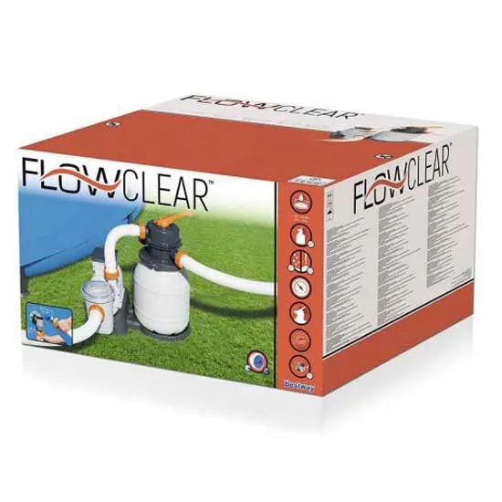Bestway 58497 5678l/t Sandfilter unisex, Grey, One Size Bestway 58497 5678l/t Sandfilter unisex, Grey, One Size