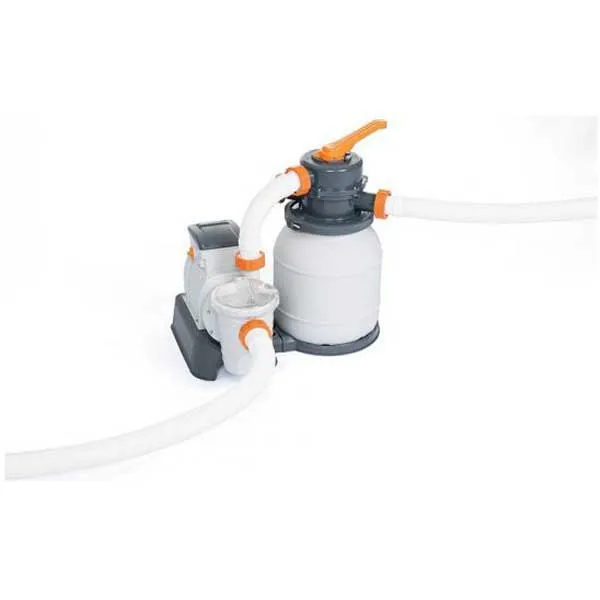 Bestway 58497 5678l/t Sandfilter unisex, Grey, One Size Bestway 58497 5678l/t Sandfilter unisex, Grey, One Size