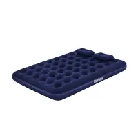 Bestway 67374 Queen Easy Inflate Flocked Airbed 203x152x22 Cm Dobbel Luftmadrass Med Innebygd Pumpe Bestway 67374 Queen Easy Inflate Flocked Airbed 203x152x22 Cm Dobbel Luftmadrass Med Innebygd Pumpe