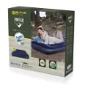 Bestway 67680 Single 188x99x30 Cm Junior Enkel Luftmadrass Med Innebygd Pumpe, Navy, 188 x 99 x 30cm