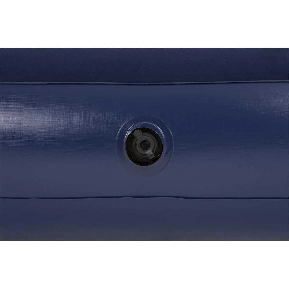 Bestway 67681 Double 191x137x30 Cm Enkel Luftmadrass Med Innebygd Pumpe, Navy, 191 x 137 x 30cm