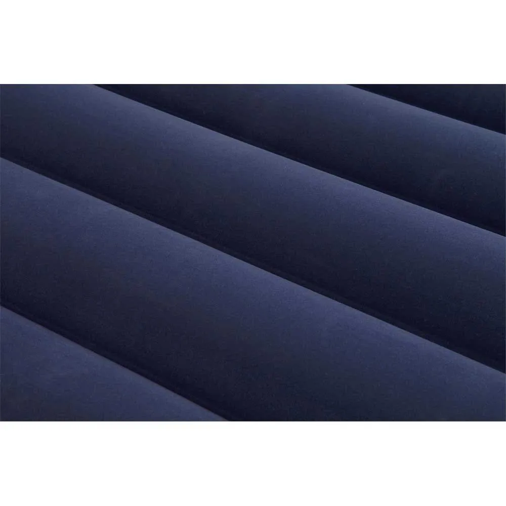 Bestway 67681 Double 191x137x30 Cm Enkel Luftmadrass Med Innebygd Pumpe, Navy, 191 x 137 x 30cm