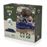 Bestway 67682 Double 203x152x30 Cm Dobbel Luftmadrass Med Innebygd Pumpe, Multicolour, 203 x 152 x 30cm