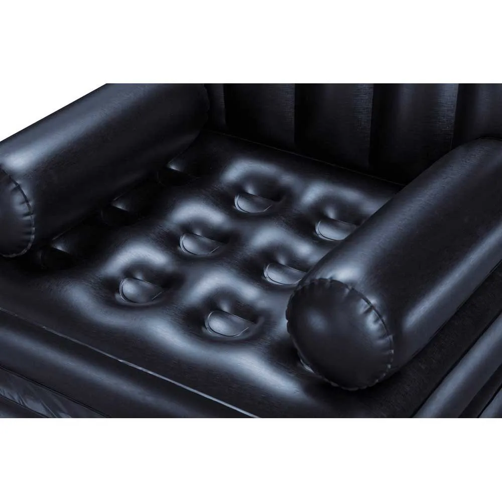 Bestway 75114 Multi-max 4-in-1 191x38x25 Cm Luftstol unisex, Multicolour, 4 Posiciones Negro 191 x 38x Bestway 75114 Multi-max 4-in-1 191x38x25 Cm Luftstol unisex, Multicolour, 4 Posiciones Negro 191 x 38x