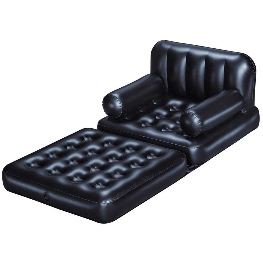 Bestway 75114 Multi-max 4-in-1 191x38x25 Cm Luftstol unisex, Multicolour, 4 Posiciones Negro 191 x 38x Bestway 75114 Multi-max 4-in-1 191x38x25 Cm Luftstol unisex, Multicolour, 4 Posiciones Negro 191 x 38x