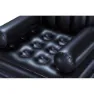 Bestway 75114 Multi-max 4-in-1 191x38x25 Cm Luftstol unisex, Multicolour, 4 Posiciones Negro 191 x 38x