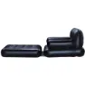 Bestway 75114 Multi-max 4-in-1 191x38x25 Cm Luftstol unisex, Multicolour, 4 Posiciones Negro 191 x 38x