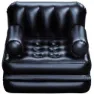 Bestway 75114 Multi-max 4-in-1 191x38x25 Cm Luftstol unisex, Multicolour, 4 Posiciones Negro 191 x 38x