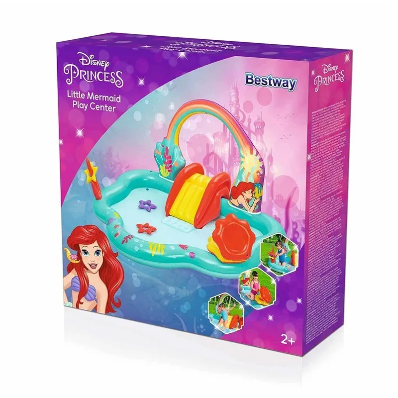 Bestway 91097 Disney Princess Little Mermaid 221x193x117 Cm Vannlekesenter unisex, Multicolour, 221 x 193 x 117cm Bestway 91097 Disney Princess Little Mermaid 221x193x117 Cm Vannlekesenter unisex, Multicolour, 221 x 193 x 117cm