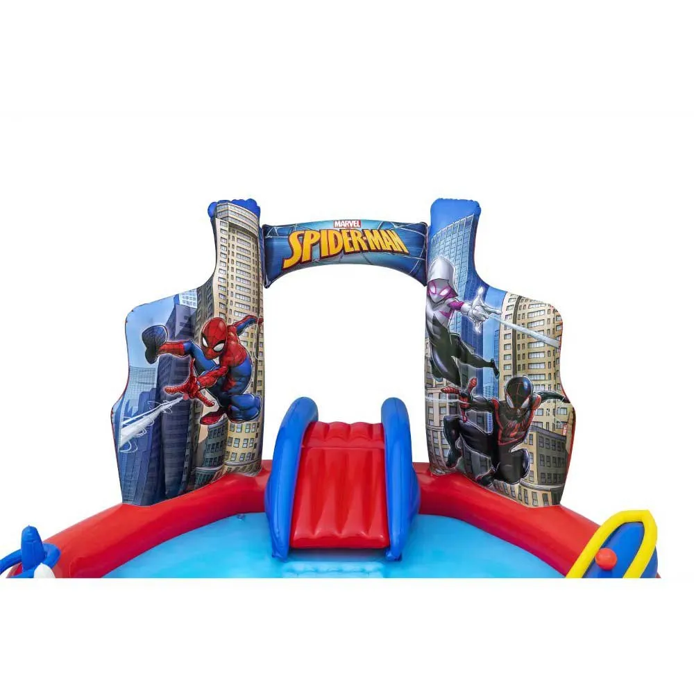 Bestway 98793 Marvel Spider-man 211x206x127 Cm Vannlekesenter unisex, Multicolour, 211 x 206 x 127cm
