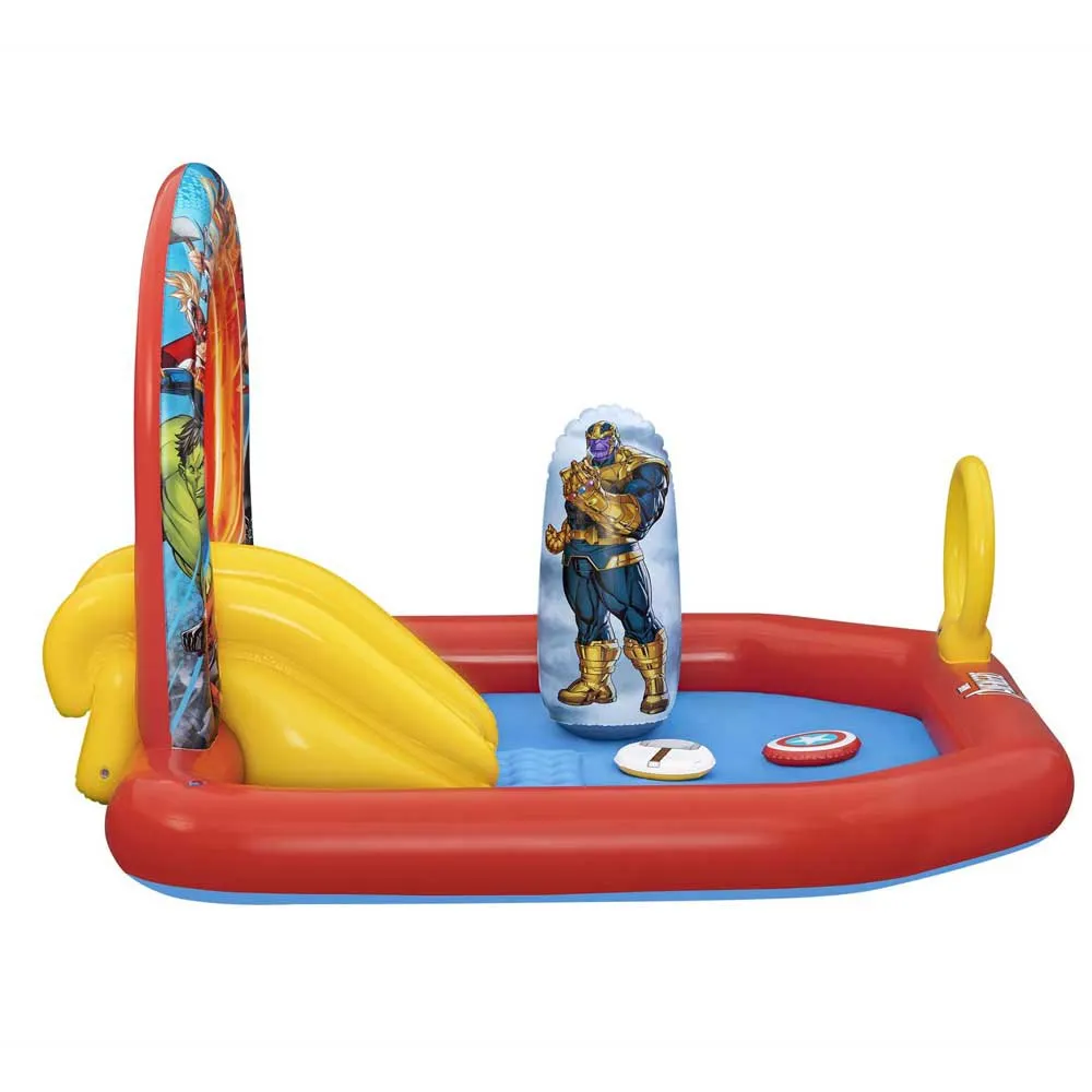 Bestway 98800 Avengers 211x198x125 Cm Vannlekesenter unisex, Multicolour, 211 x 198 x 125cm